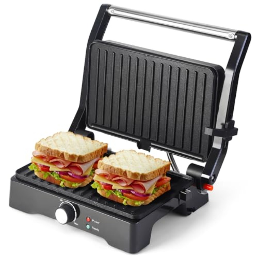 Sandwich Press Panini - Large Electric 3in1 Panini Press Grill