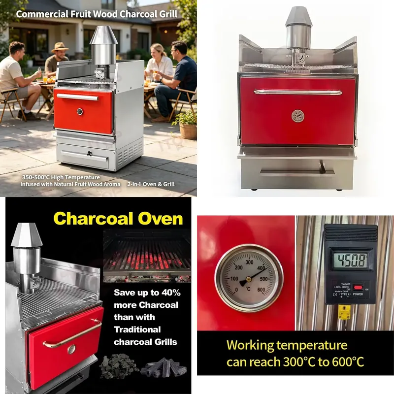 Commercial Kitchen Broiler - SFW Certificate ITOP Professional High Quality