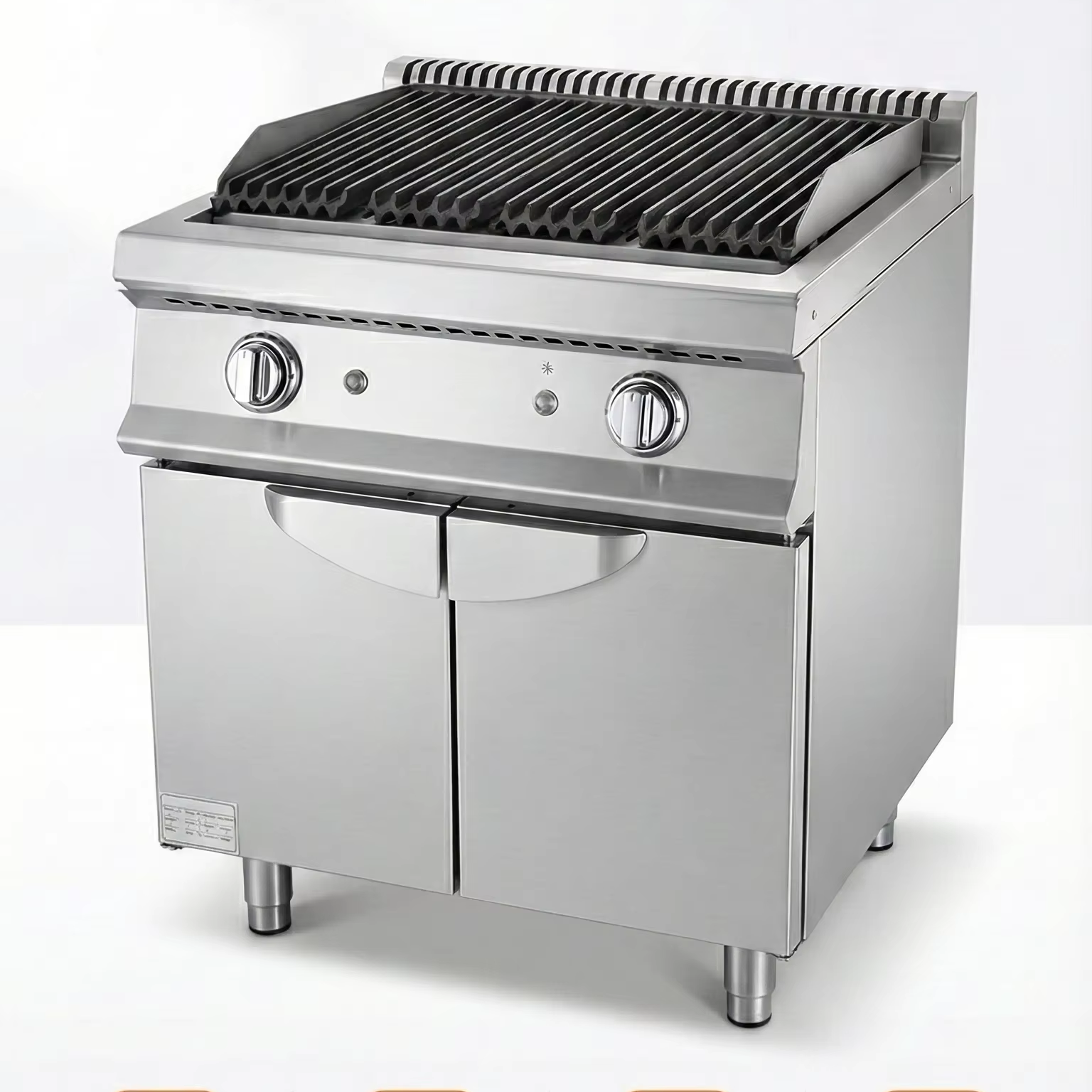 Commercial Kitchen Broiler - Commercial BBQ Radiant Broiler Grill with