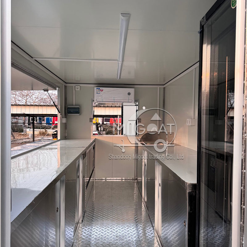 Stainless Steel Mobile Food Tr - Commercial Kitchen Air Conditioner avis et prix