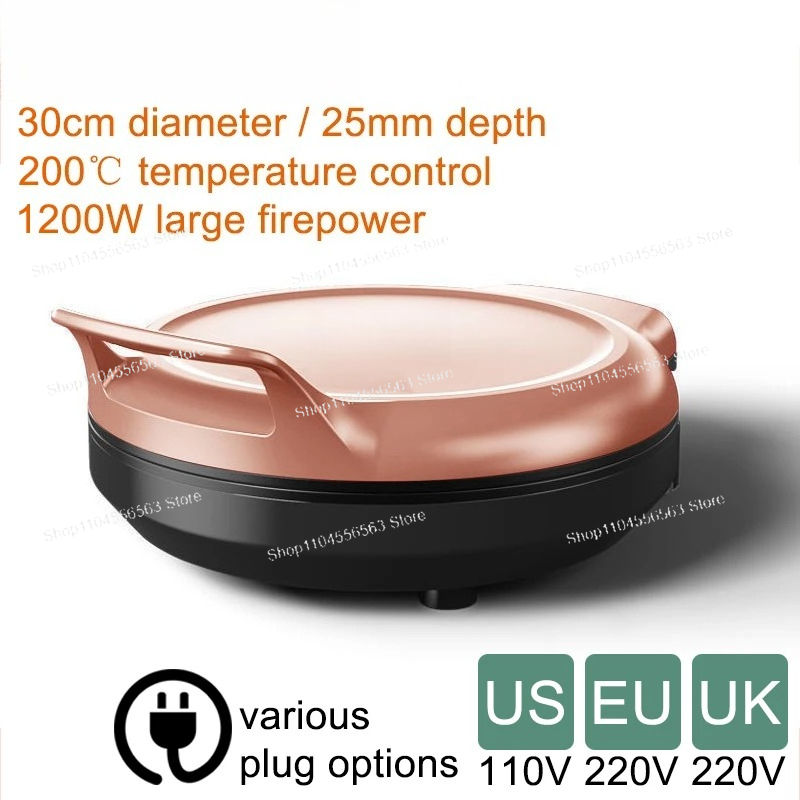 110V/220V Electric Pancake Mak - Crepe Maker Griddle avis et prix