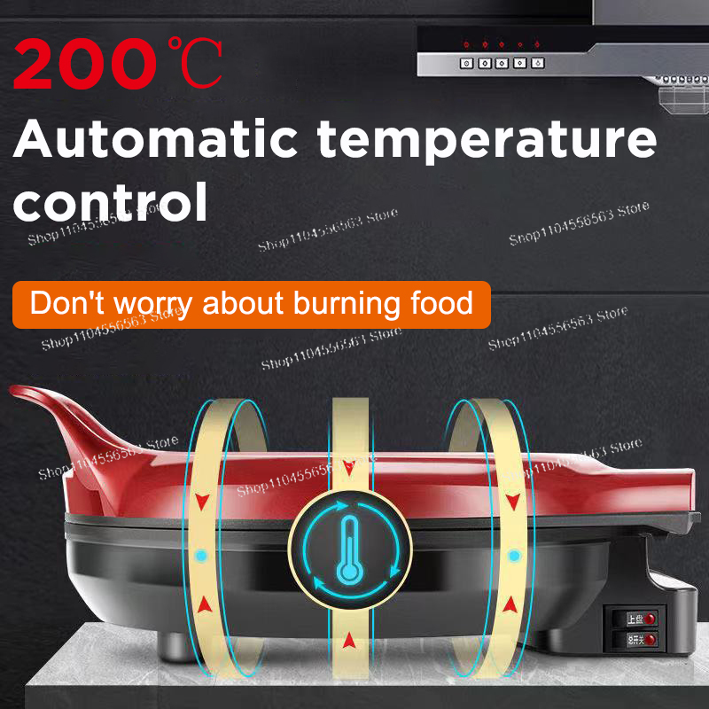 110V/220V Electric Pancake Mak - Crepe Maker Griddle avis et prix
