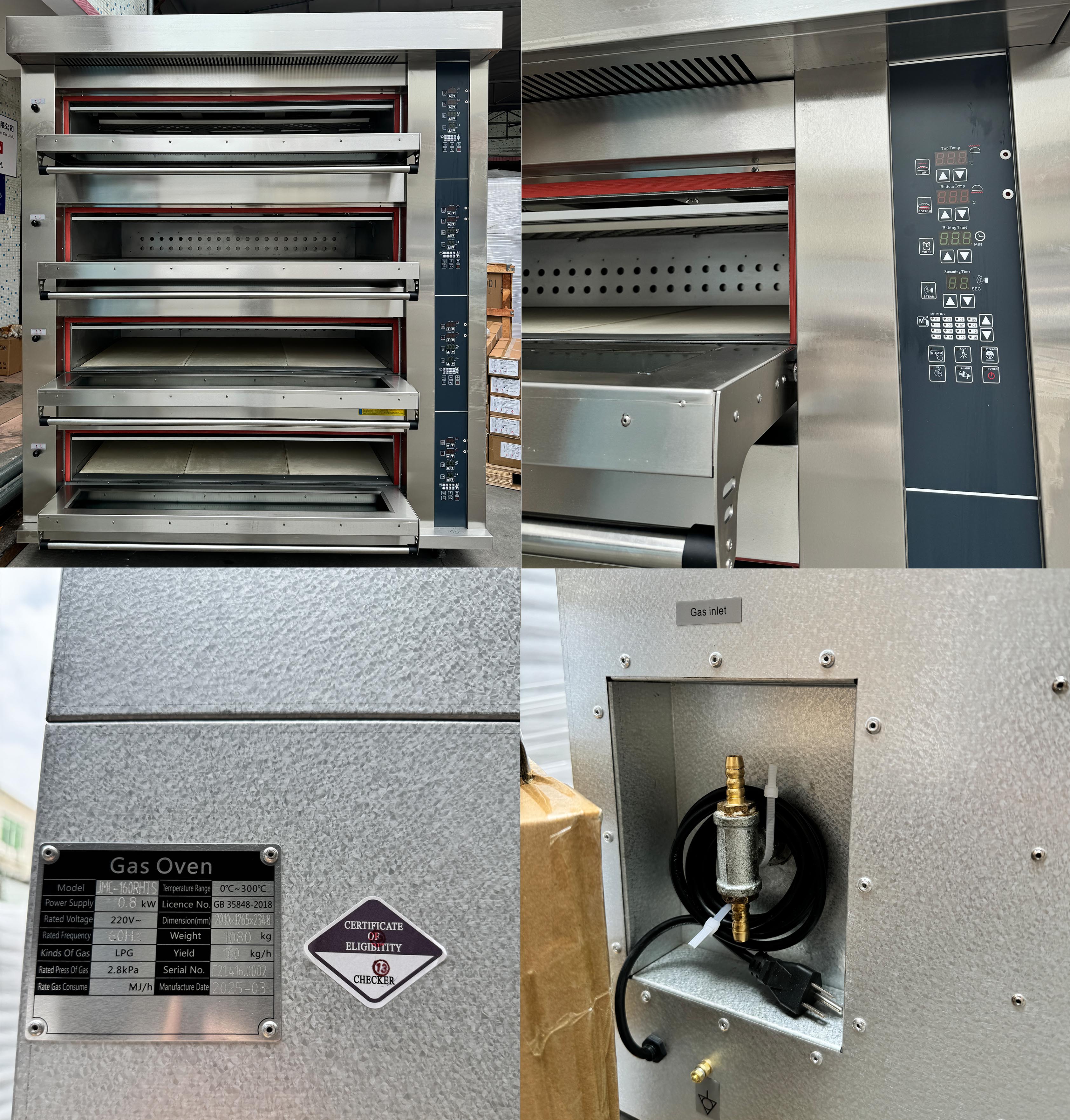 Customized Commercial Pizza Br - Pizza Conveyor Oven avis et prix