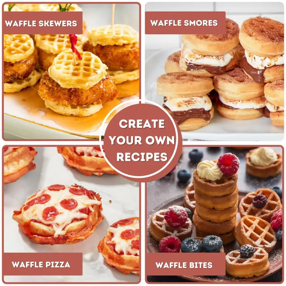 16-Hole Waffle Maker, Quick He - Sandwich Press Panini avis et prix