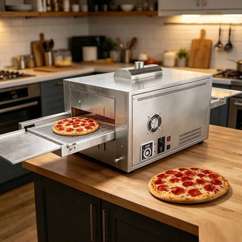 Commercial Gas Pizza Oven with - Pizza Conveyor Oven avis et prix