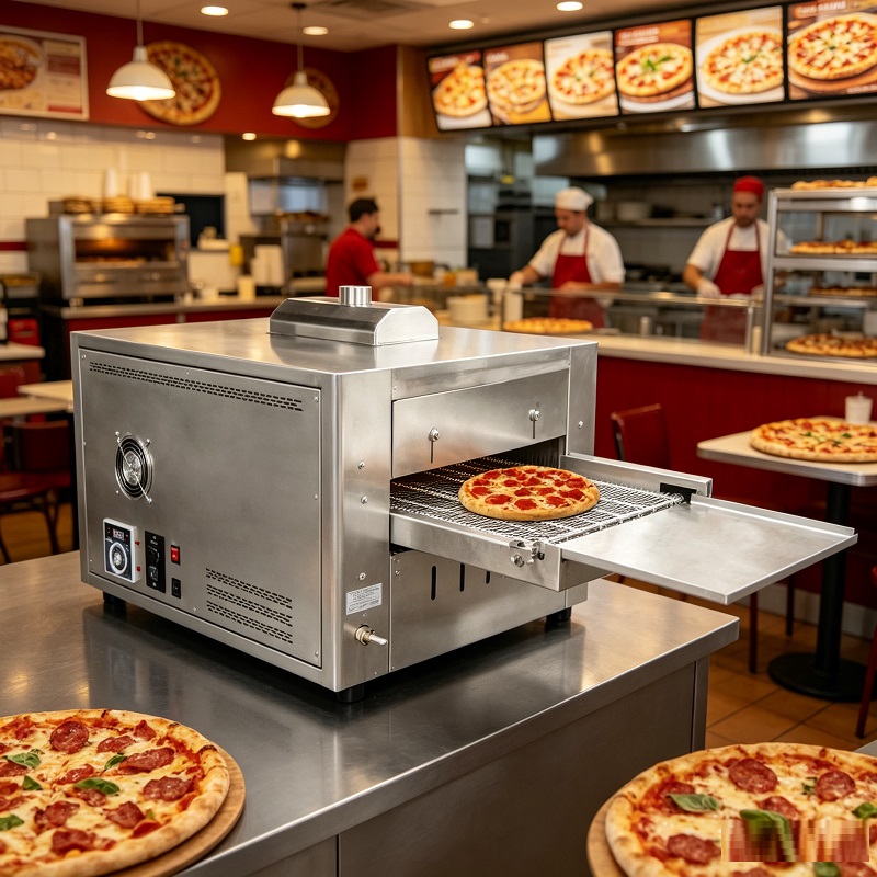 Commercial Gas Pizza Oven with - Pizza Conveyor Oven avis et prix