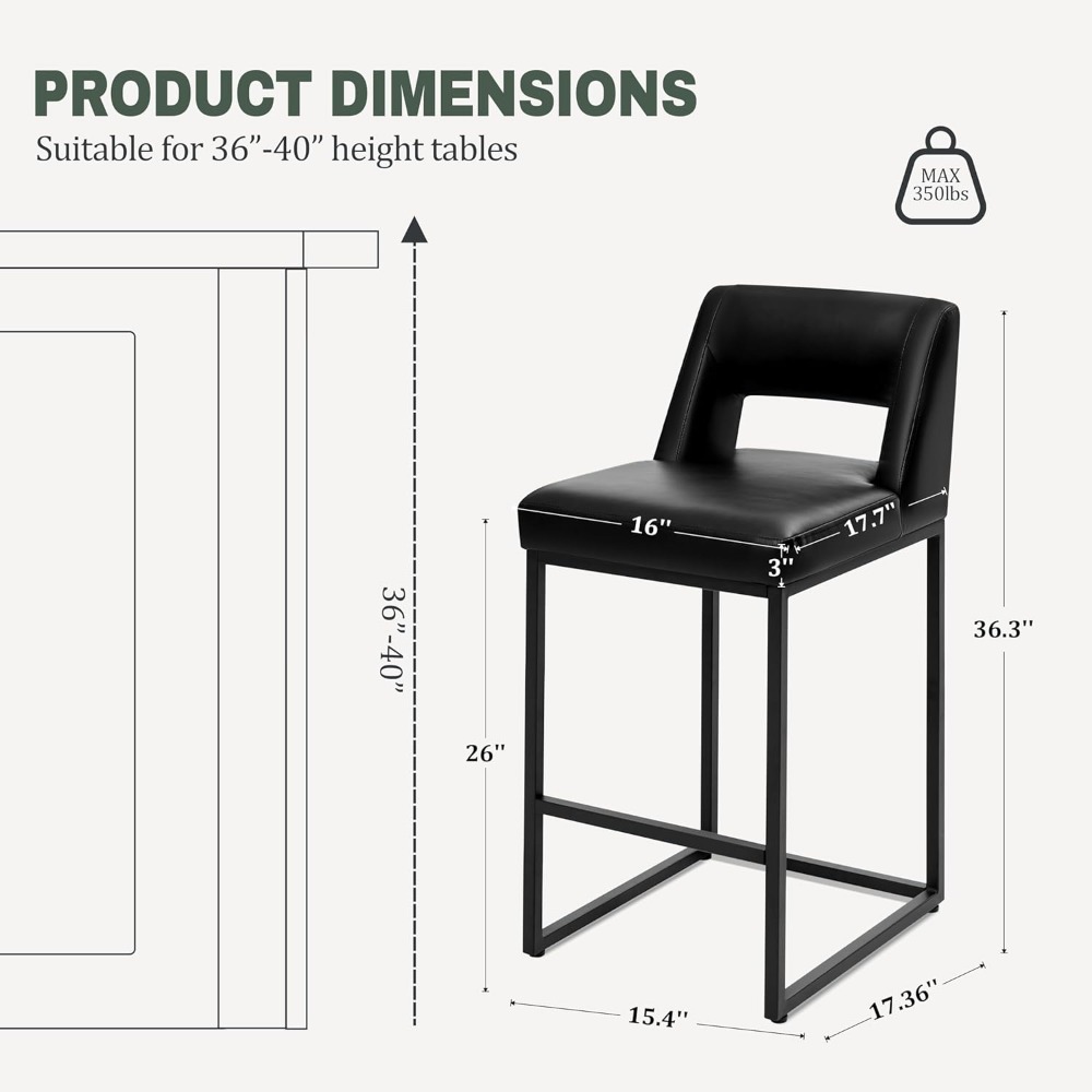 new Black Counter Height Bar S - Commercial Kitchen Island avis et prix