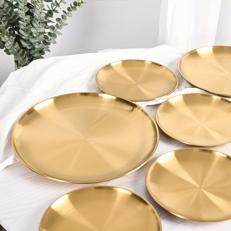 2pcs, Golden Pizza Plates, Sta - Pizza Conveyor Oven avis et prix