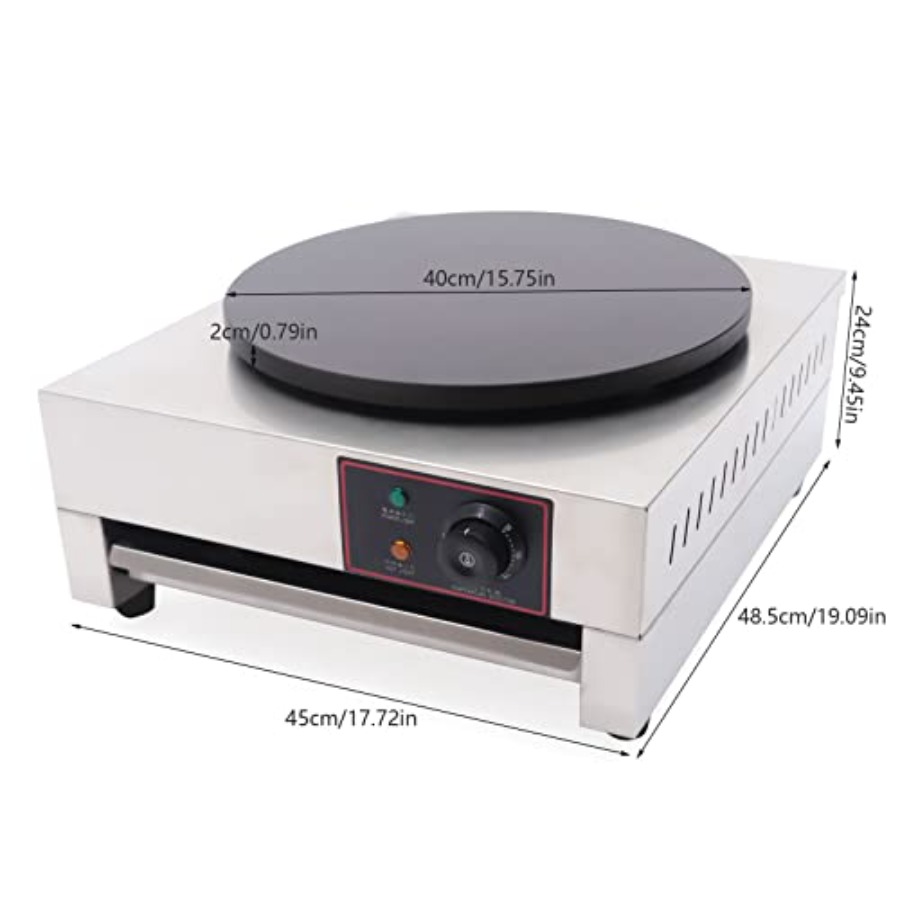 1.7kw Crepe Maker 15.75 Pancak - Crepe Maker Griddle avis et prix