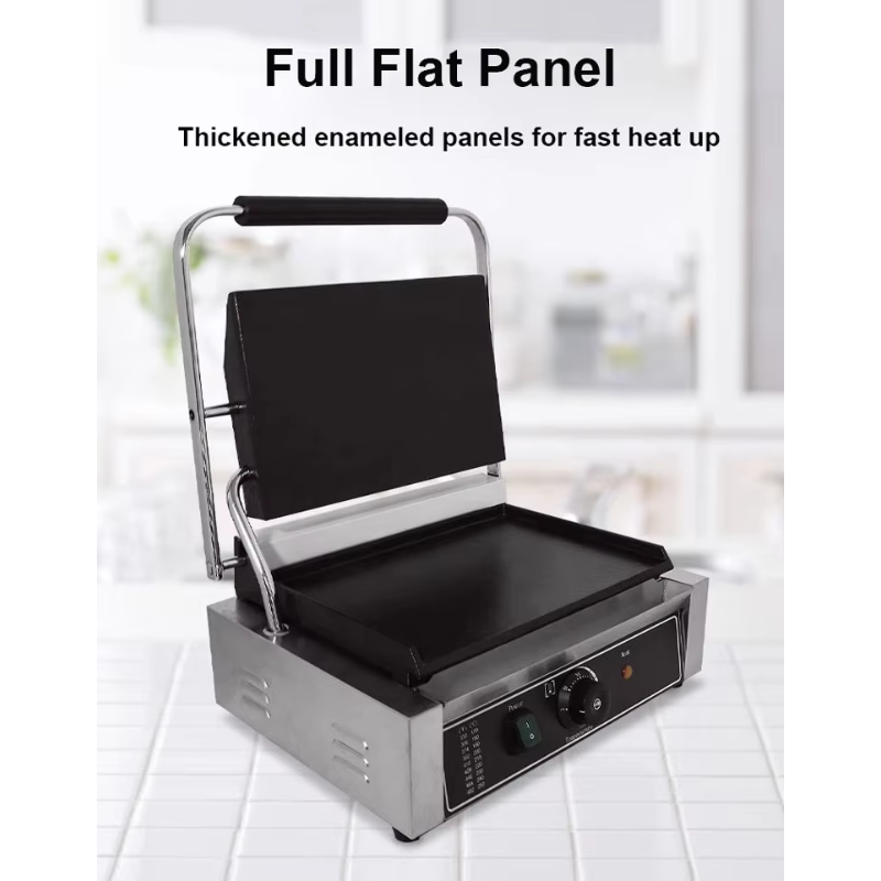 Non-stick Electric Griddle Bar - Sandwich Press Panini avis et prix