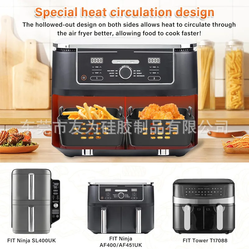 New Air Fryer Silicone Liners  - Pizza Conveyor Oven avis et prix
