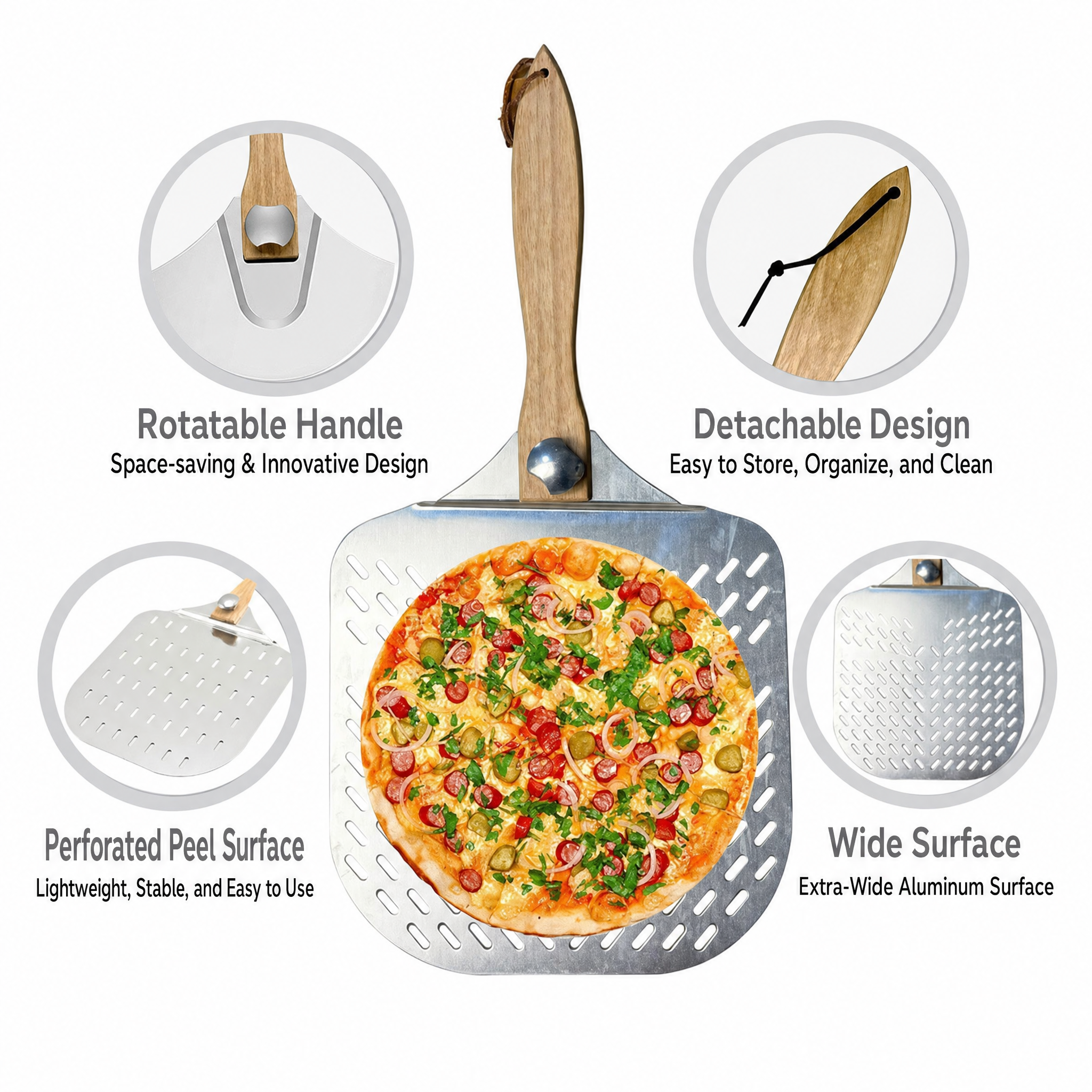 Baking Tool Perforated Pizza w - Pizza Conveyor Oven avis et prix