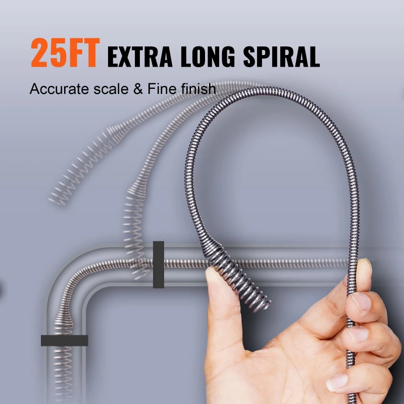 Drain Cleaner Machine 25FT Aut - Commercial Kitchen Youtube avis et prix