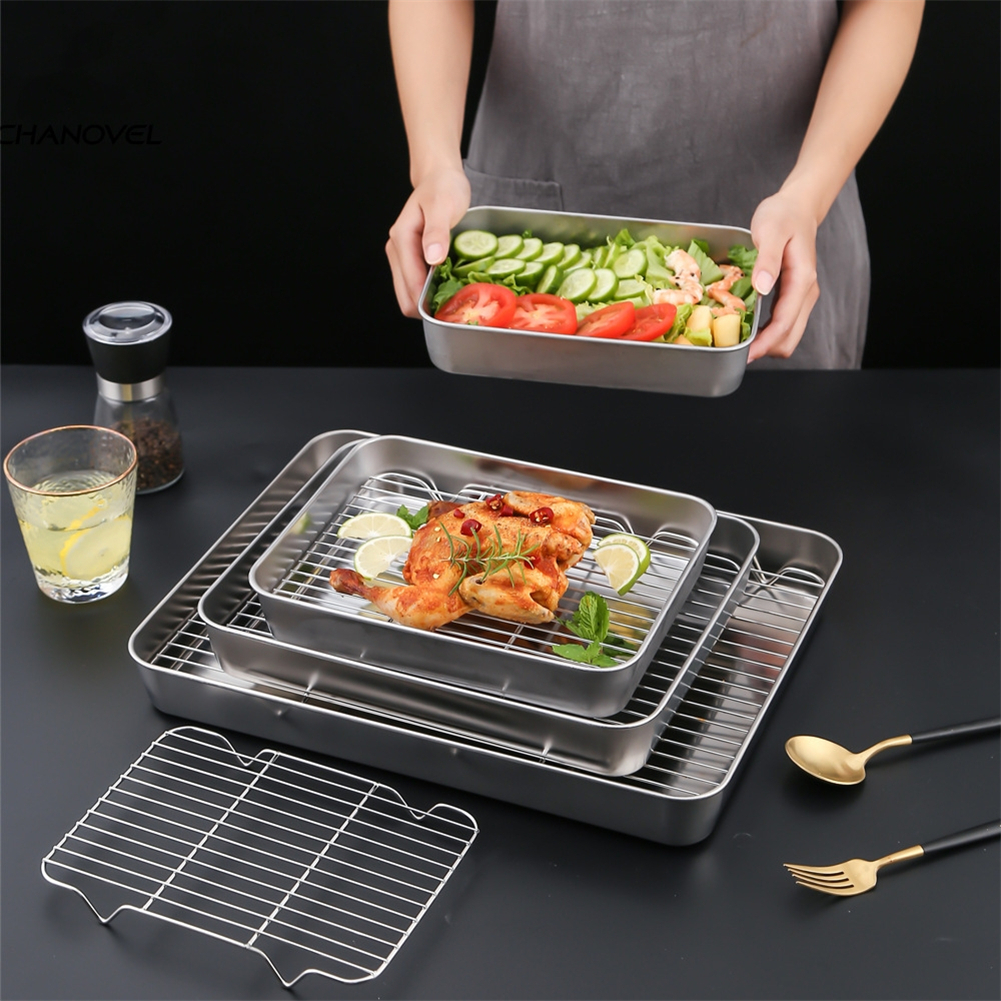 Stainless Steel Baking Pan Tra - Pizza Conveyor Oven avis et prix