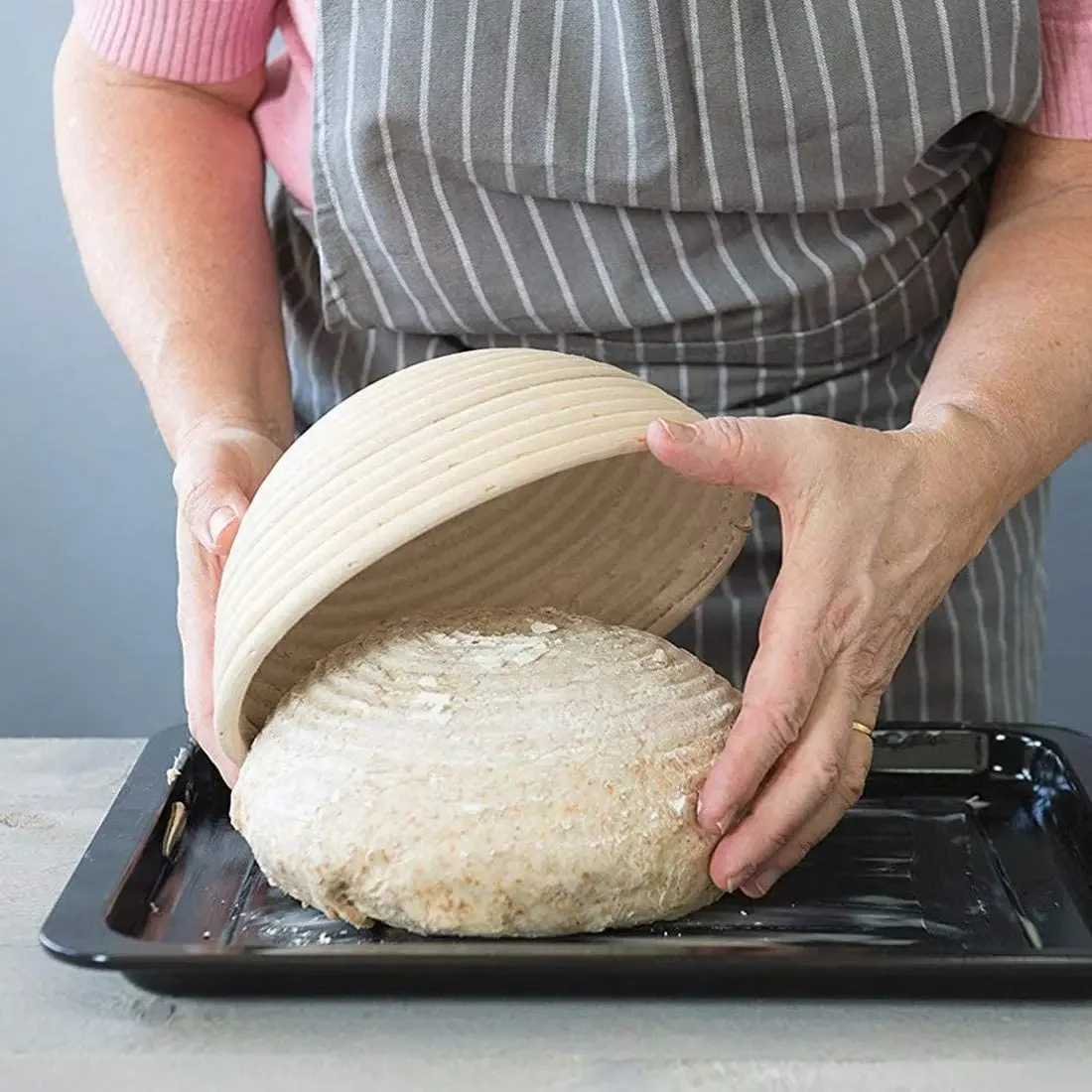 Natural Rattan Bread Proofing  - Crepe Maker Griddle avis et prix