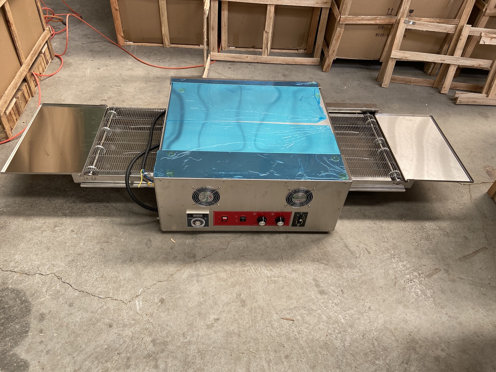 Bakery Equipment Electric Conv - Pizza Conveyor Oven avis et prix