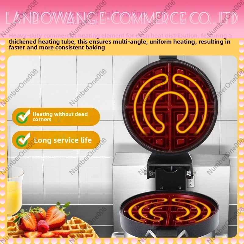 Rotating Waffle Maker Griddle  - Crepe Maker Griddle avis et prix