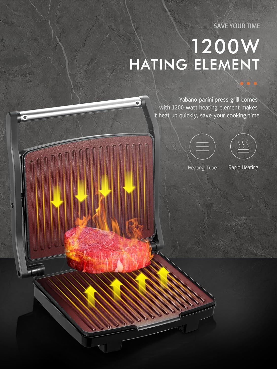 Panini Press Grill, Gourmet Sa - Sandwich Press Panini avis et prix