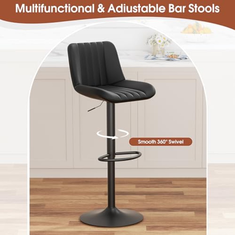 Modern Leather Bar Stools Swiv - Commercial Kitchen Island avis et prix