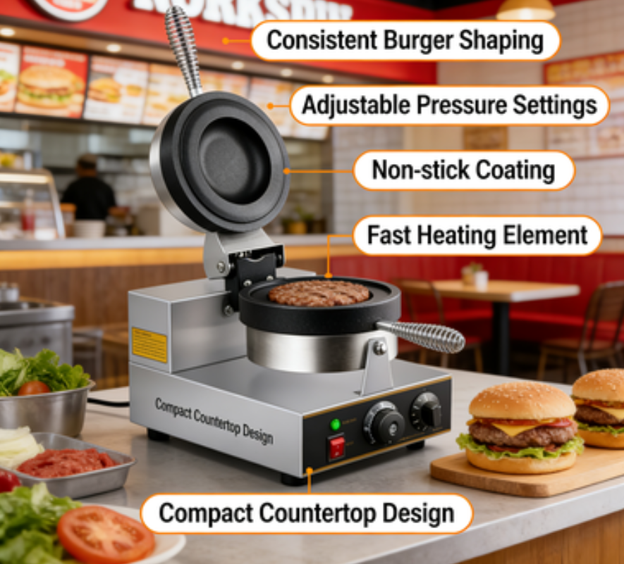 3-in-1 Breakfast Maker Burger  - Sandwich Press Panini avis et prix