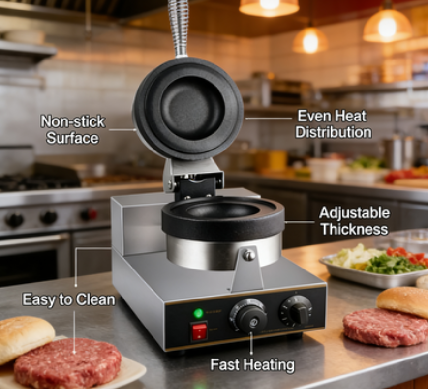 3-in-1 Breakfast Maker Burger  - Sandwich Press Panini avis et prix