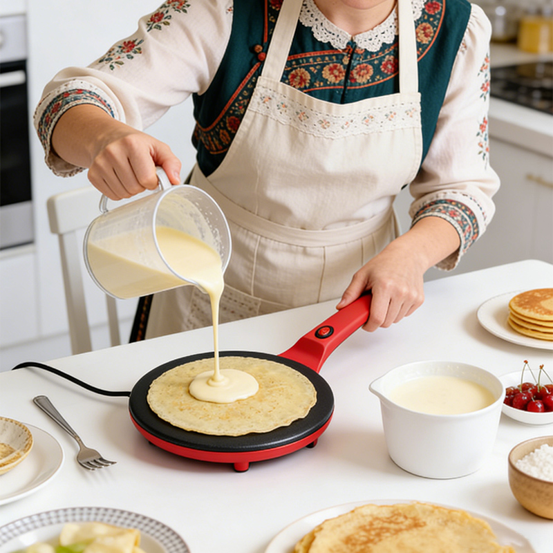Single-Sided Heating Electric  - Crepe Maker Griddle avis et prix