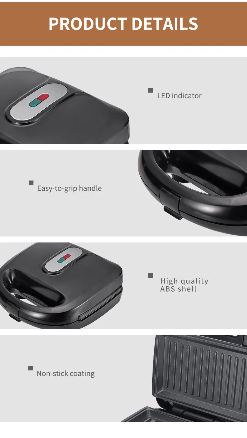 220/110V Household Appliances  - Sandwich Press Panini avis et prix