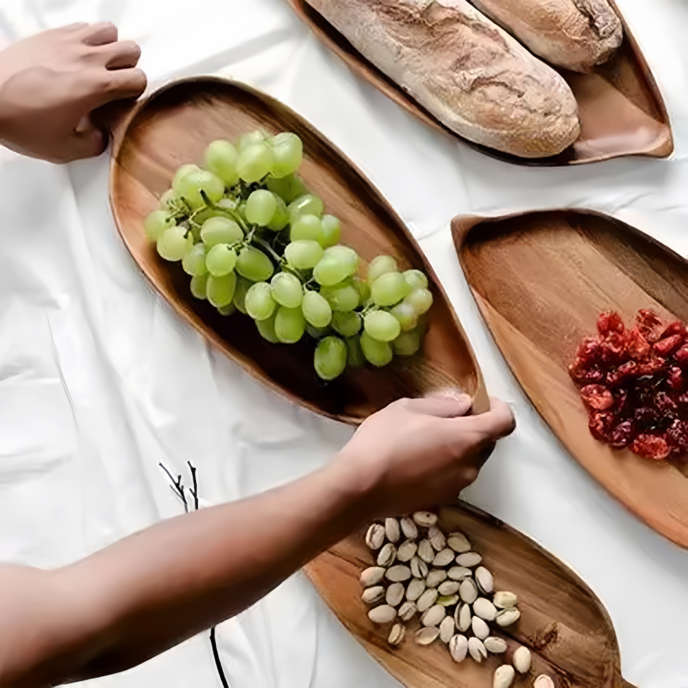 Wooden Leaf Shaped Waterproof  - Pizza Conveyor Oven avis et prix
