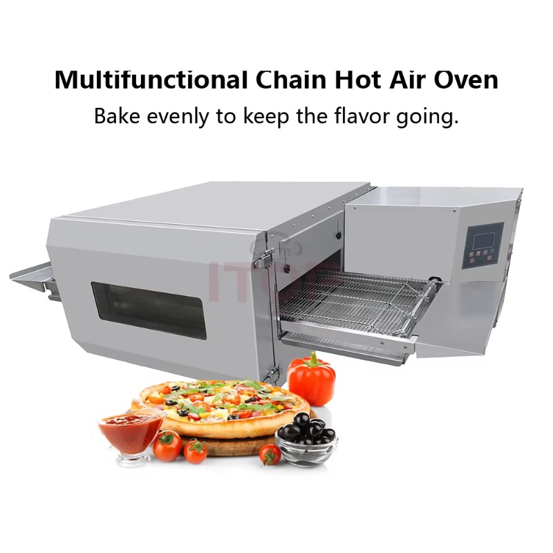 Commercial Chain Conveyor Tunn - Pizza Conveyor Oven avis et prix