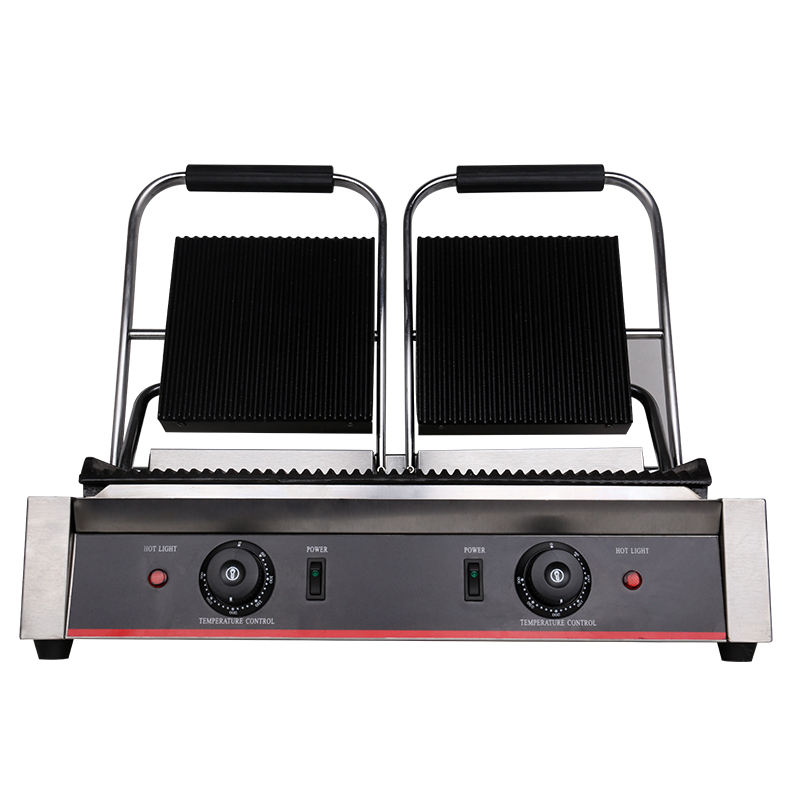 Commercial Electric Stripe Pan - Sandwich Press Panini avis et prix