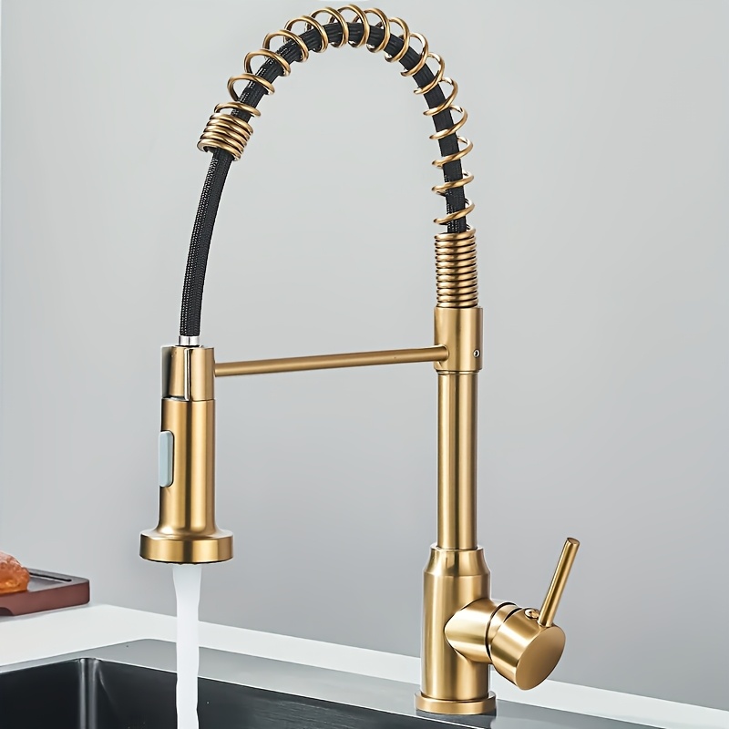 Matte Black Kitchen Faucet Fea - Commercial Kitchen Tap With Spray avis et prix