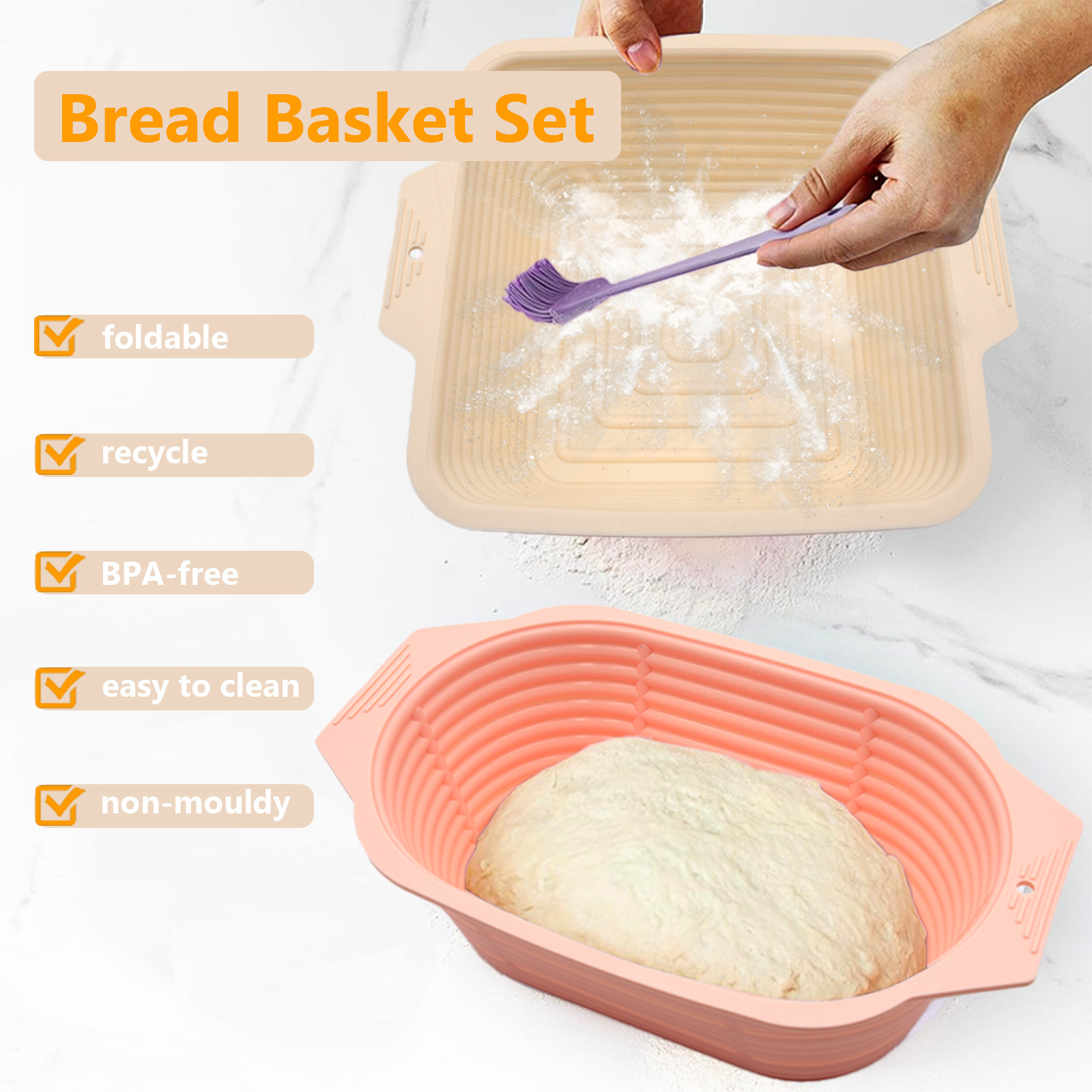 Collapsible Silicone Bread  No - Crepe Maker Griddle avis et prix