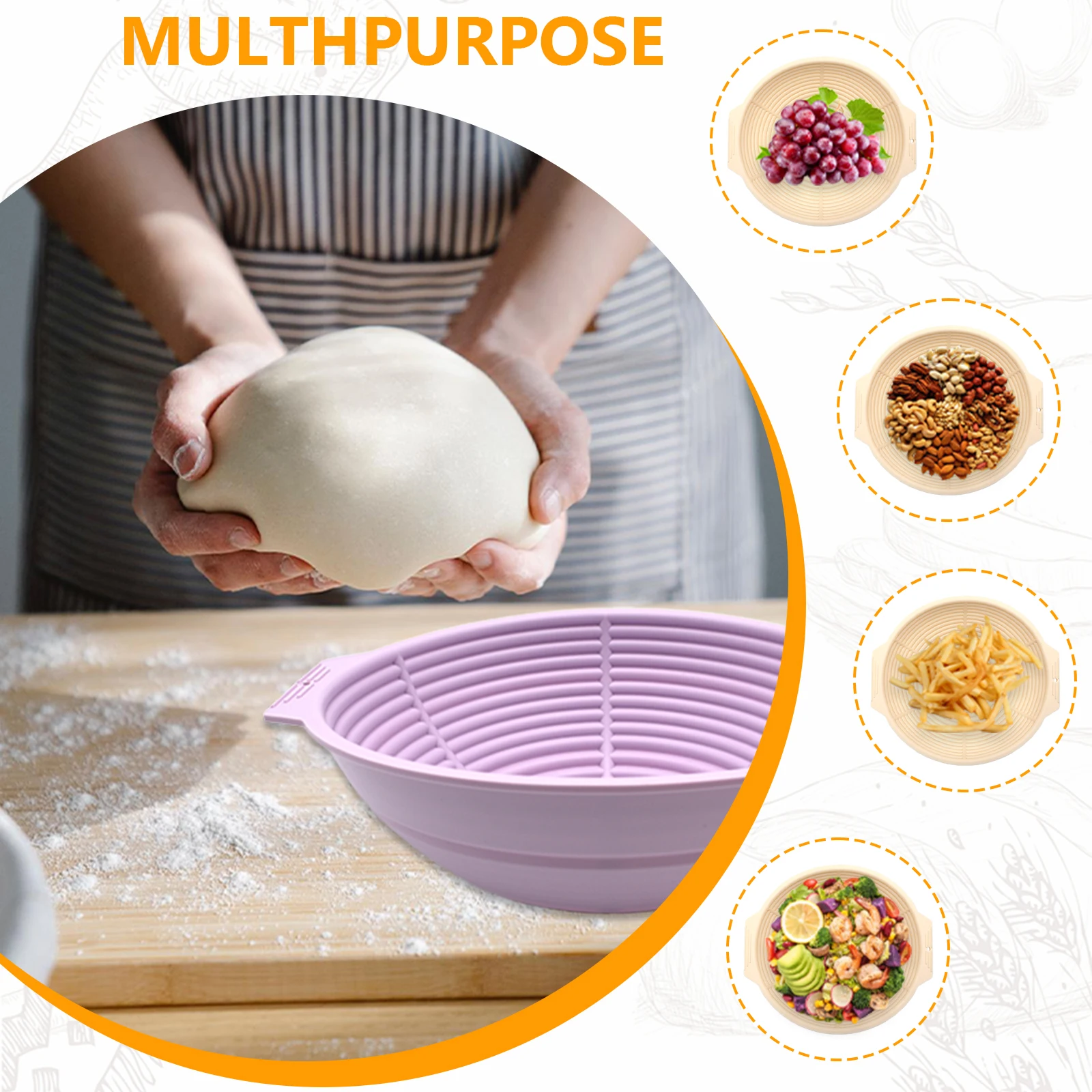 Collapsible Silicone Bread  No - Crepe Maker Griddle avis et prix