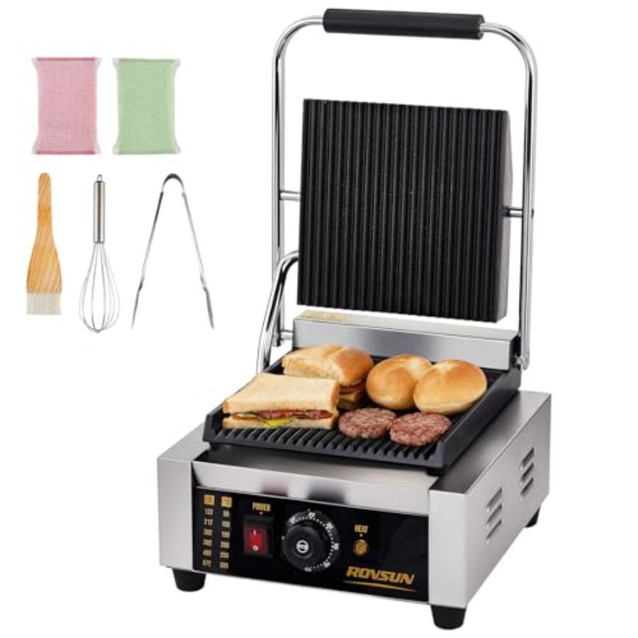 811 Commercial Panini Press Gr - Sandwich Press Panini avis et prix