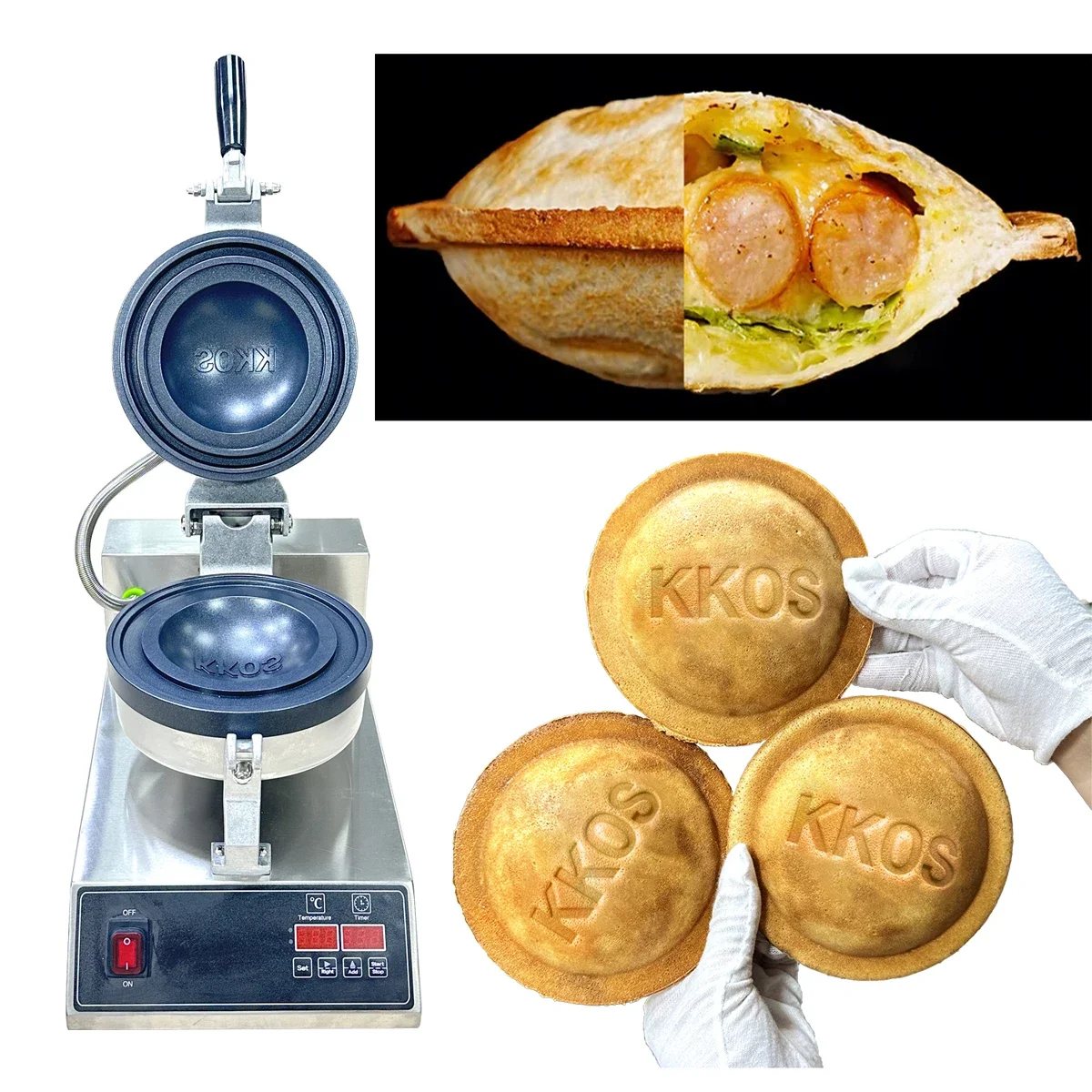 UFO Burger Machine with Gelato - Sandwich Press Panini avis et prix